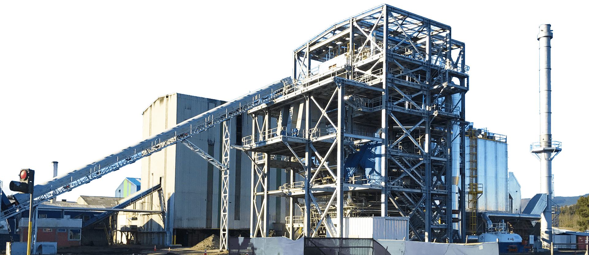 Biomass boiler facility